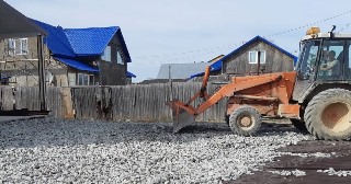 Отсыпка участка Лангепас, цена от 212 р./куб.